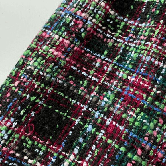 Talbots Colorful Tweed Wool-Blend Pencil Skirt Sz 4 Multicolor Bouclé - Picture 6 of 8